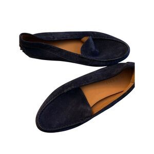 M. Gemi loafers navy suede driving moccasins size 43 US 10